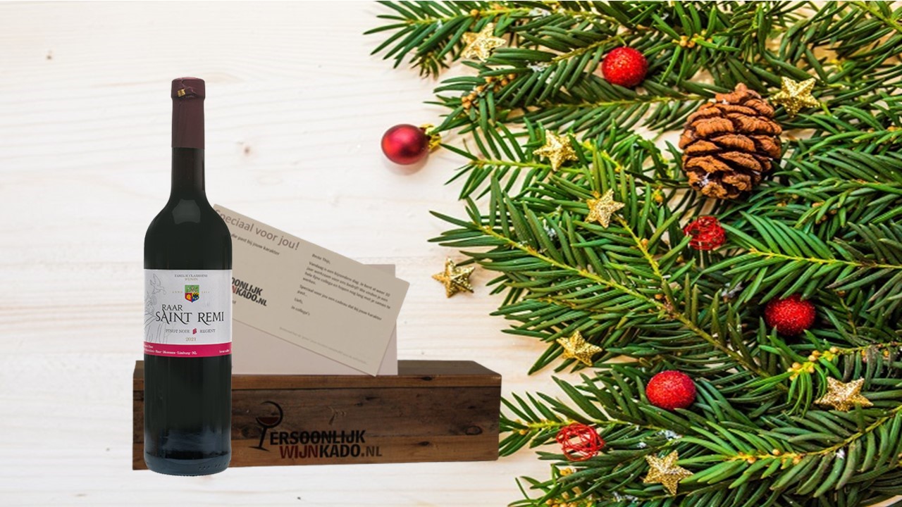 Limburgs kerstpakket Pinot Noir